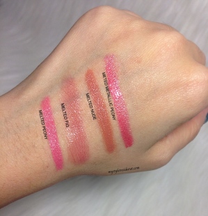 too faced swatches